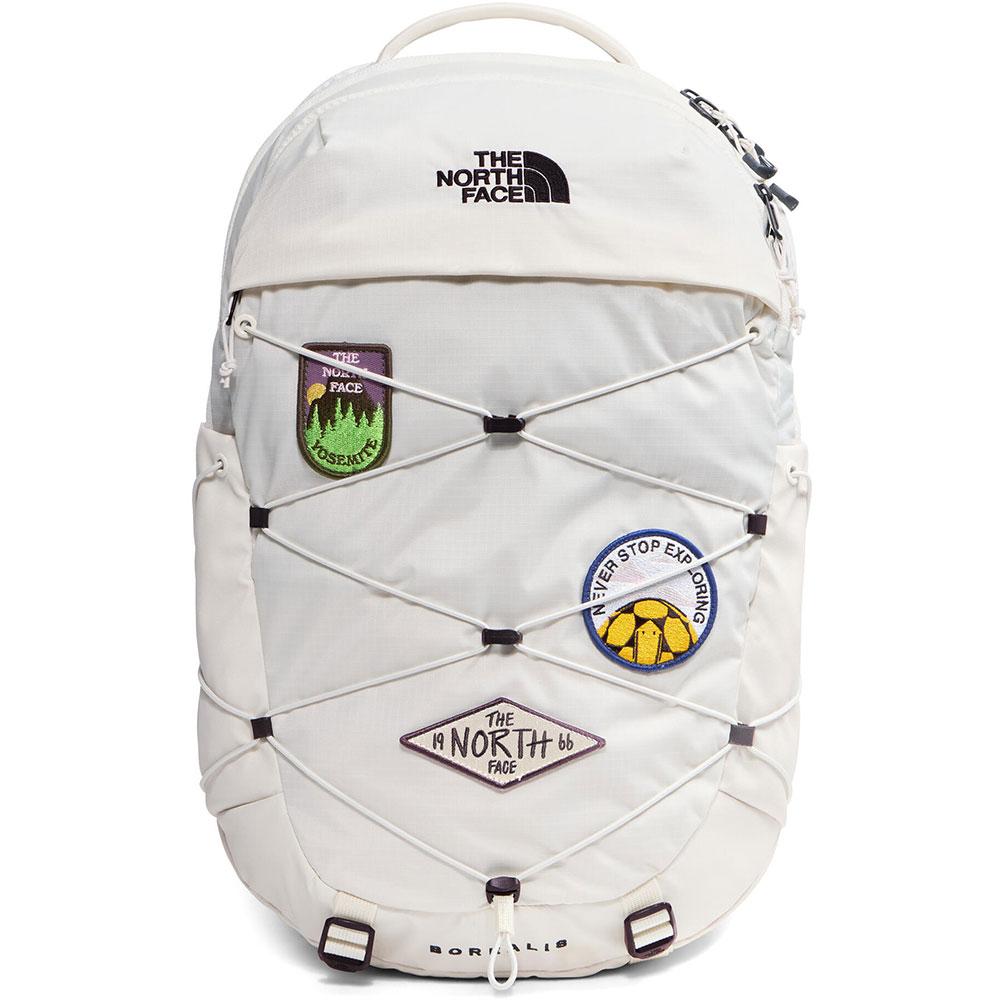 The North Face Borealis Patch Backpack (White Dune/Patc)