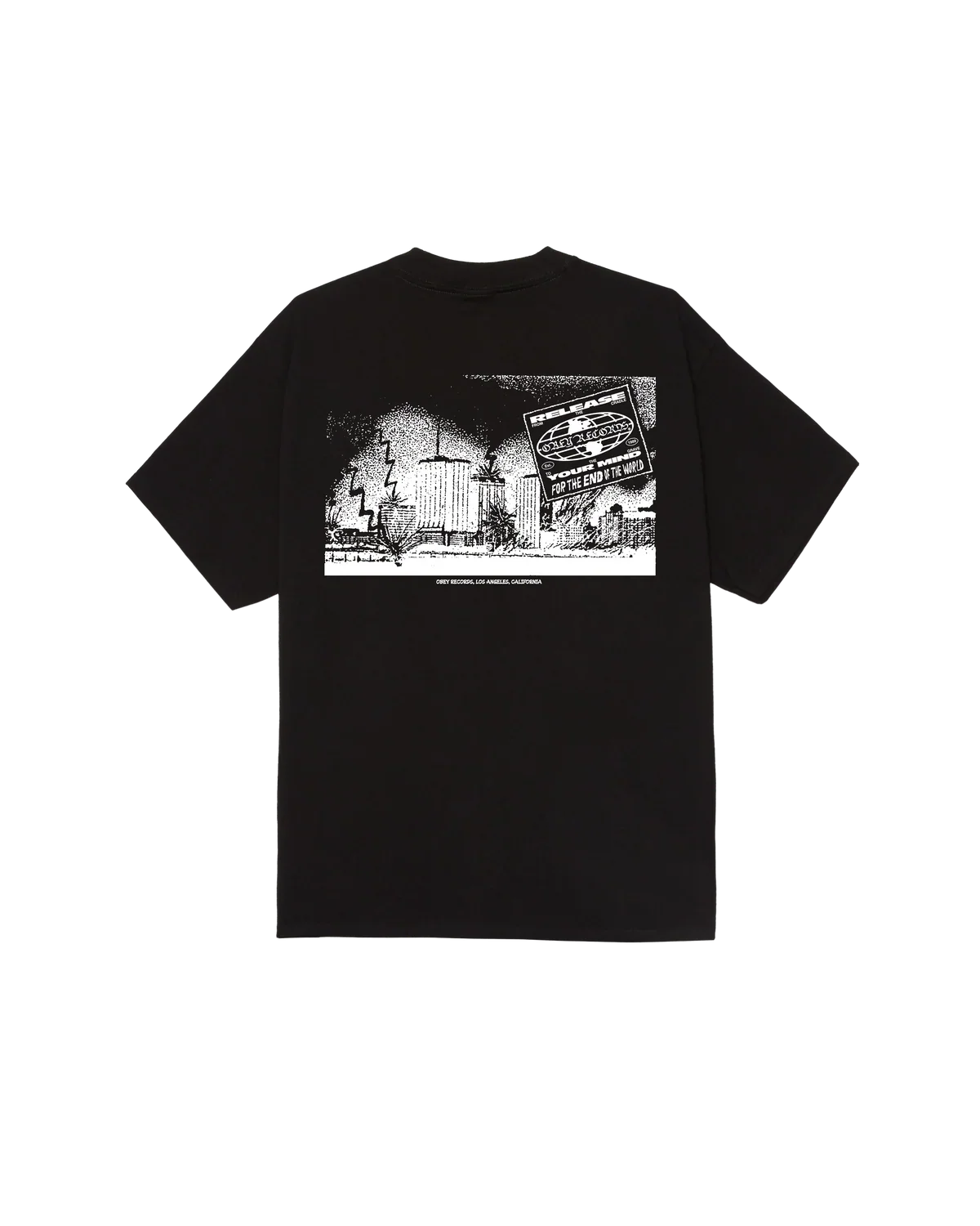 OBEY Release Your Mind Tee - Black