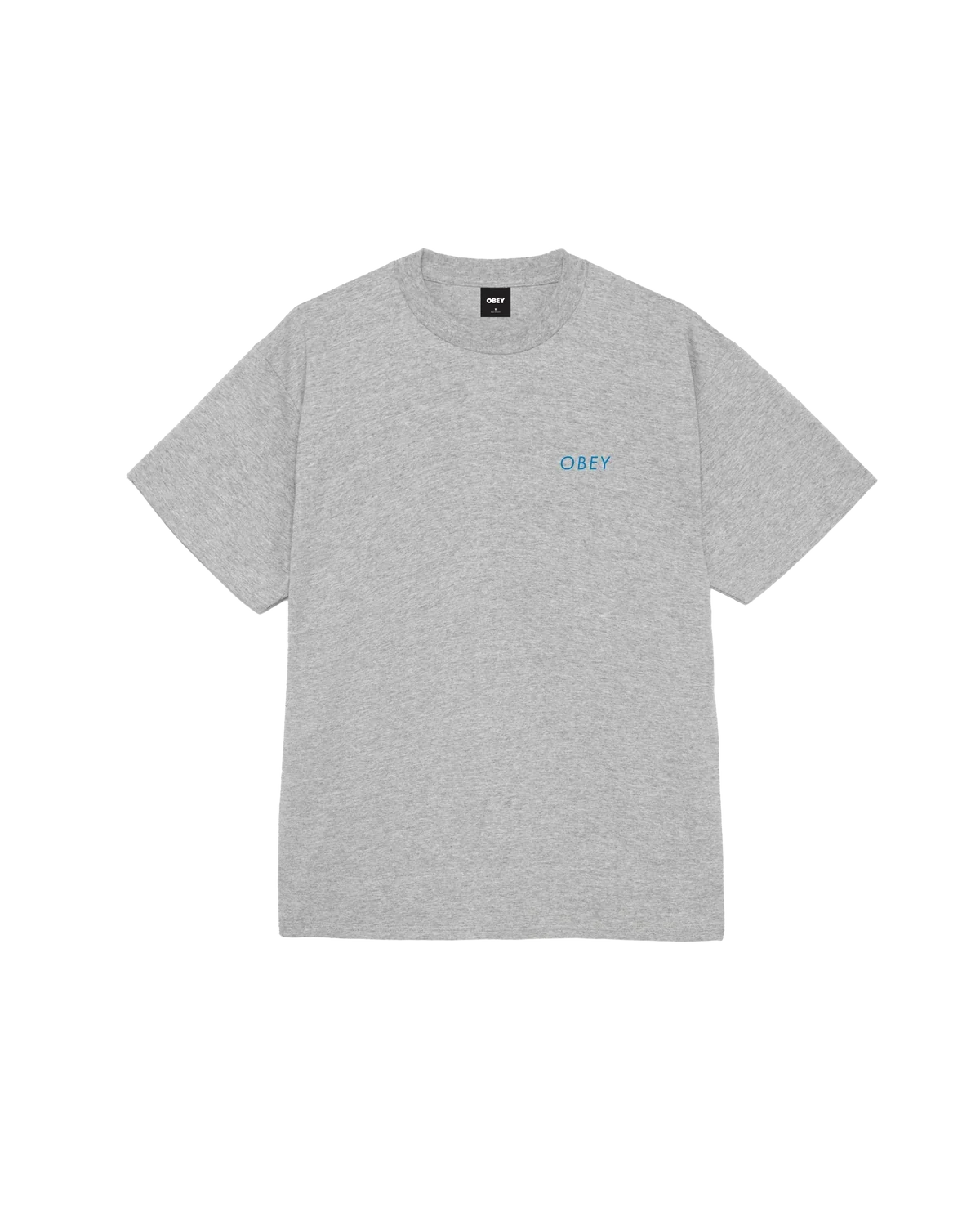Obey Peace Brick Classic T-Shirt (Heather Grey)