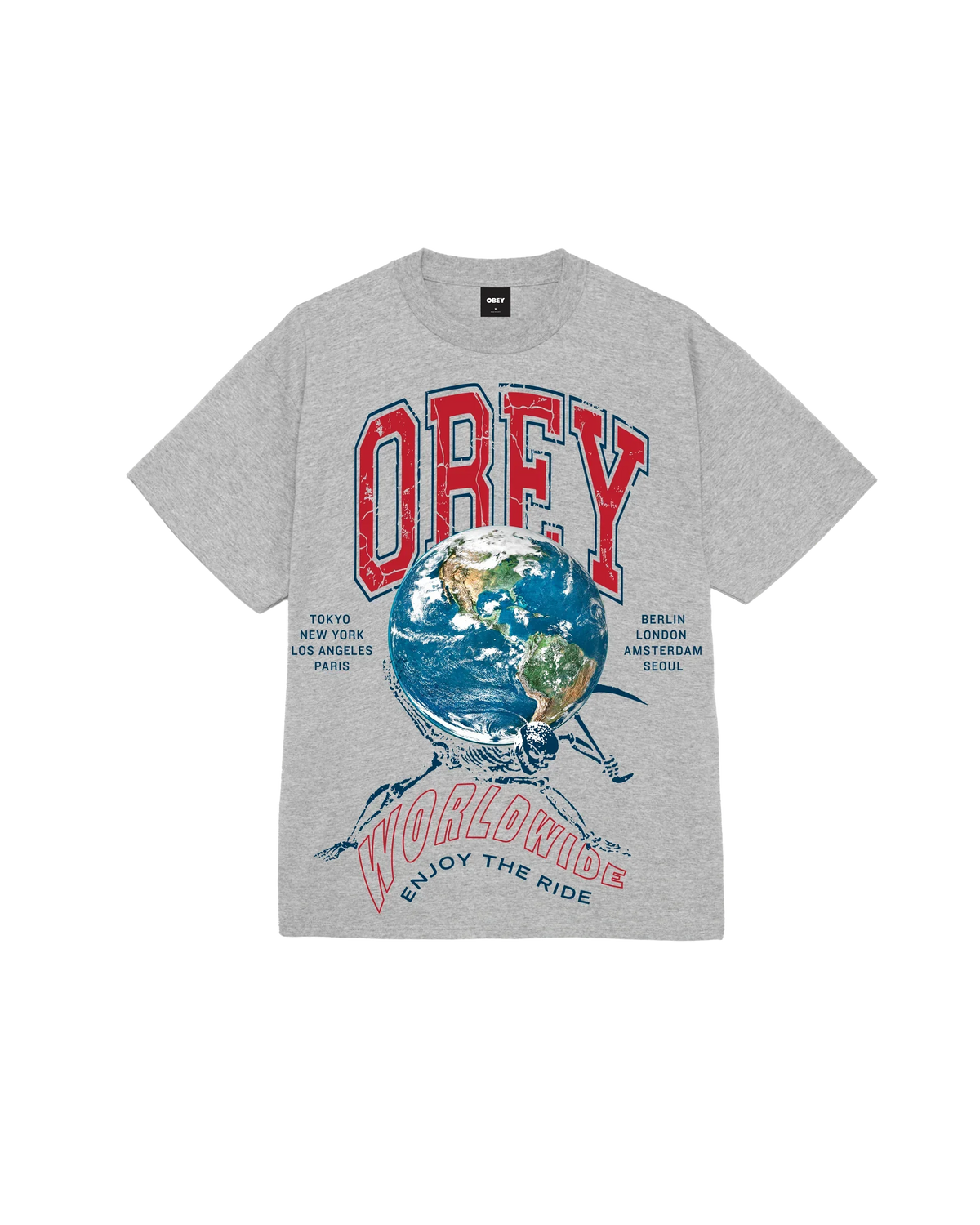 OBEY Enjoy The Ride - Heather Grey