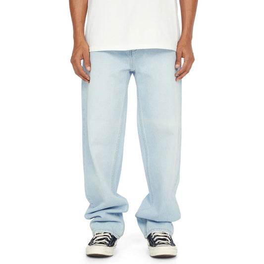 Huf Basic Ass Jeans Washed Light Blue