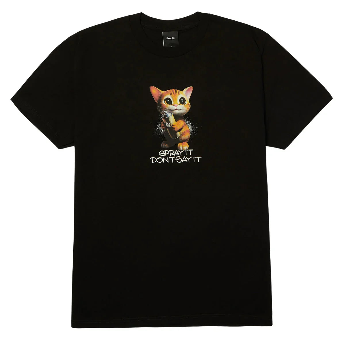 HUF Spray It T-Shirt - Black