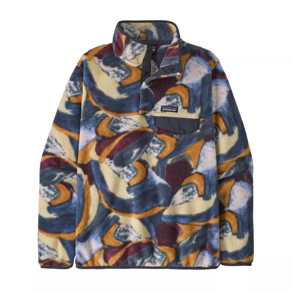 Patagonia Women's Lightweight Synchilla® Snap-T® Fleece Pullover (Smudge: Smolder Blue)