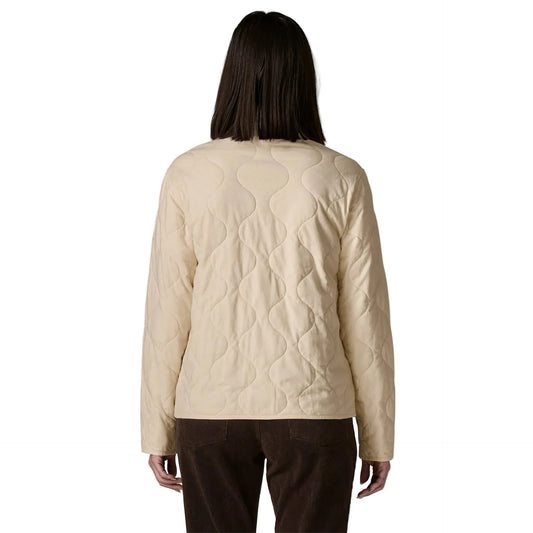 Patagonia Women's Daily Quilted Snap-T Pullover (Natural)