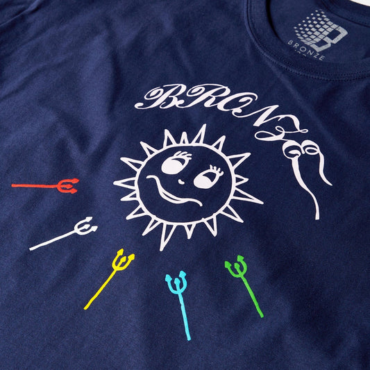 Bronze 56K Rise And Shine T-Shirt Navy