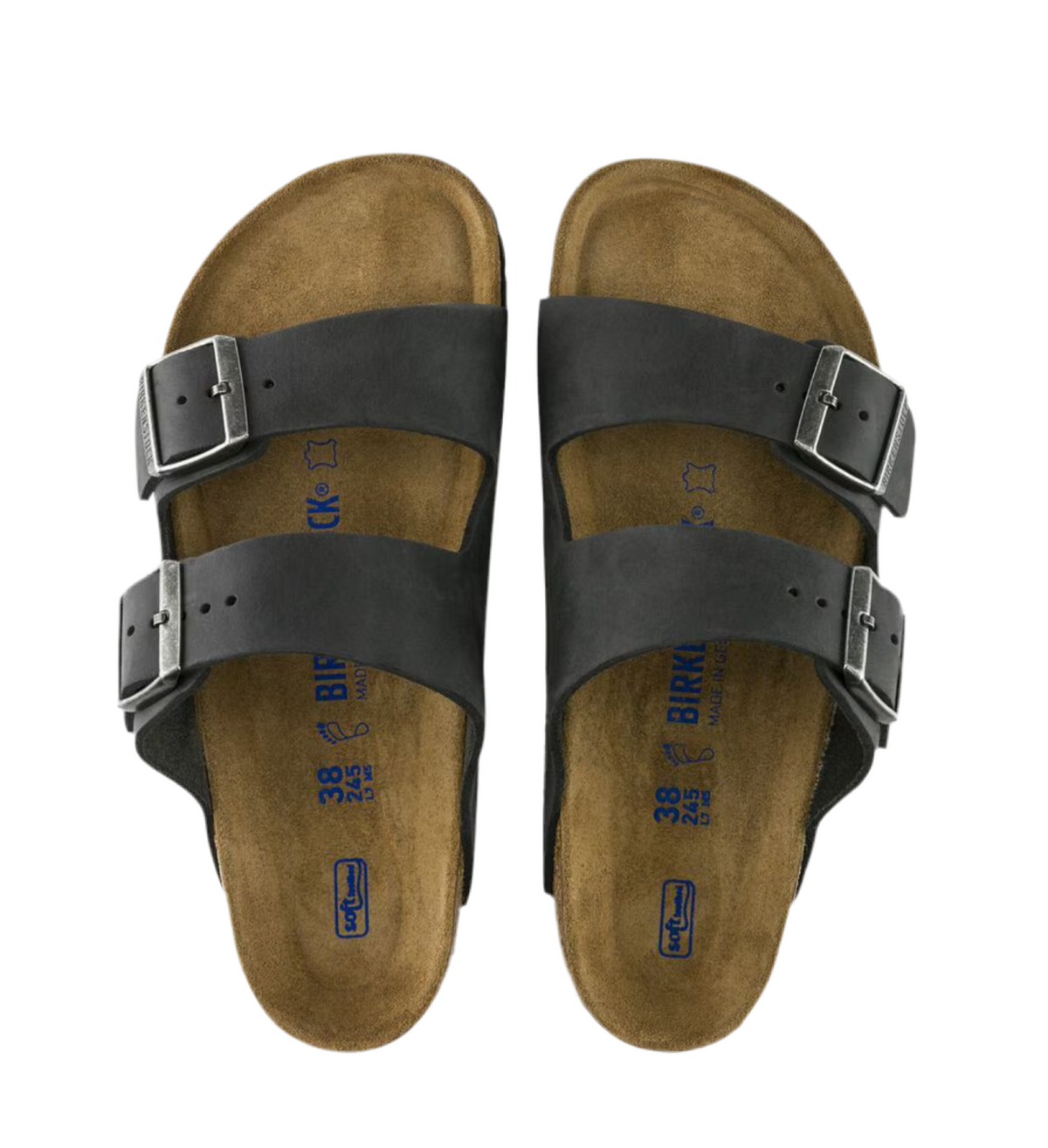 Birkenstock Arizona BS Soft Footbed Oiled leather (Black)