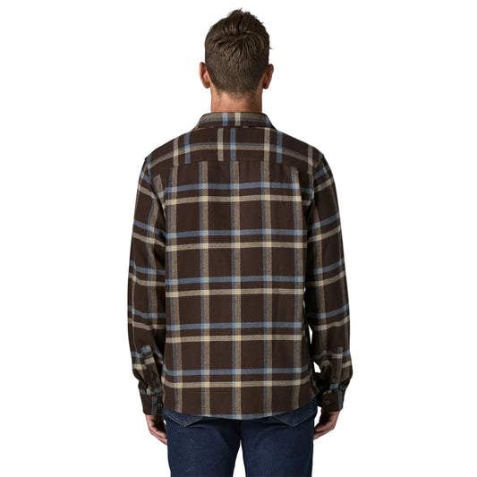 Patagonia Men's Fjord Flannel (Crossing: Den Brown)
