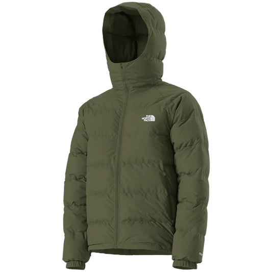 The North Face Men's Hydrenalite Down Printed Hoodie (Woodland Green)