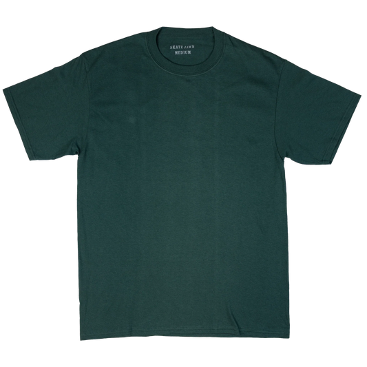 Skate Jawn Sewer Cap Tee (Dark Green)