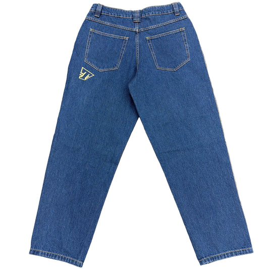 Theory Baggy Dark Blue Jeans