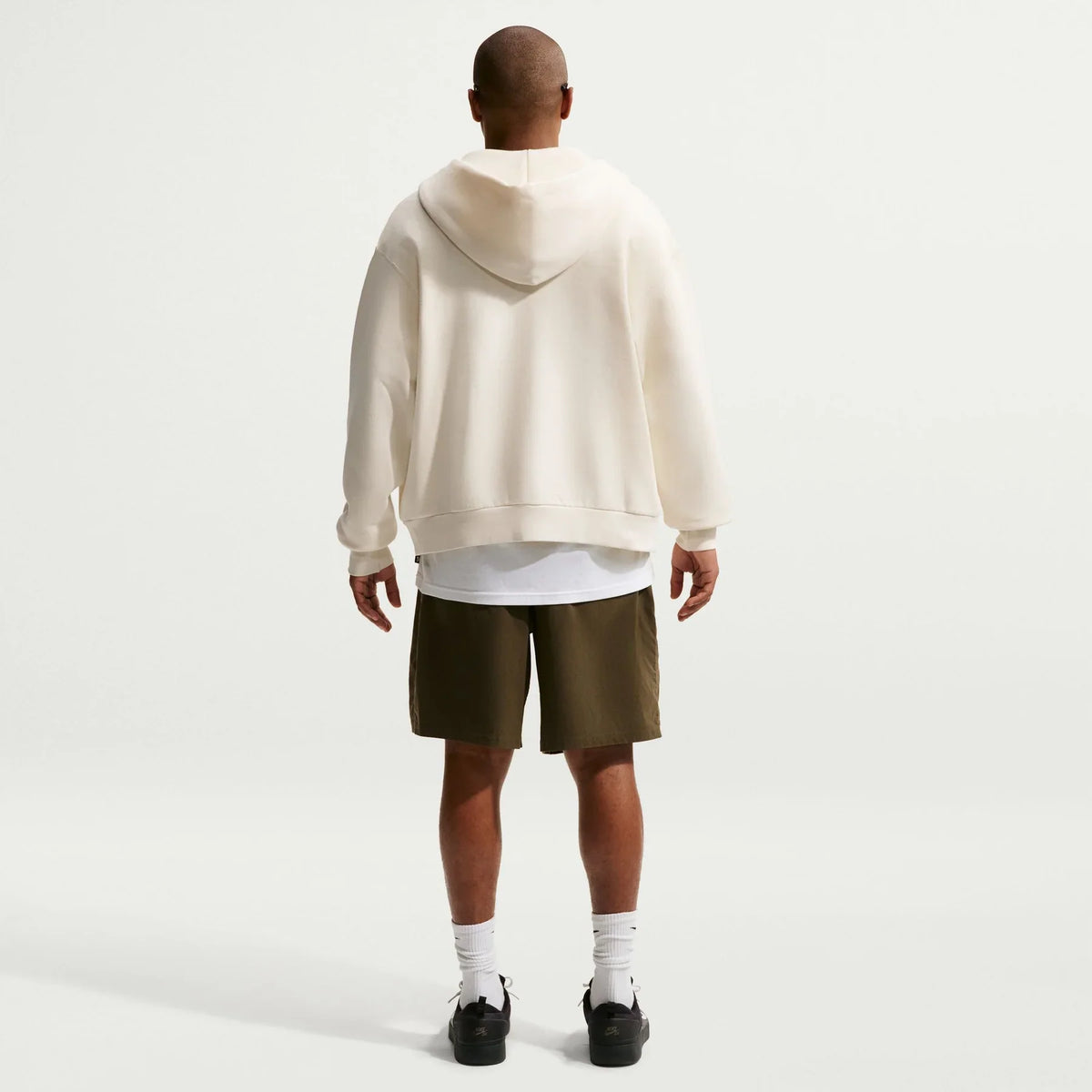 Nike SB Essential Logo Hood Zip-Up (Cream)