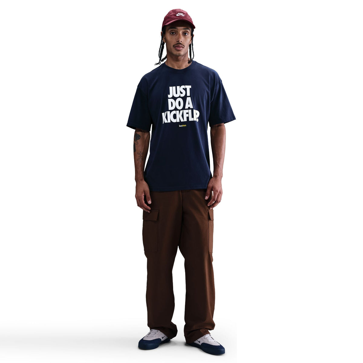 Nike SB x Koston Max90 Skate T-Shirt (Blue/White)