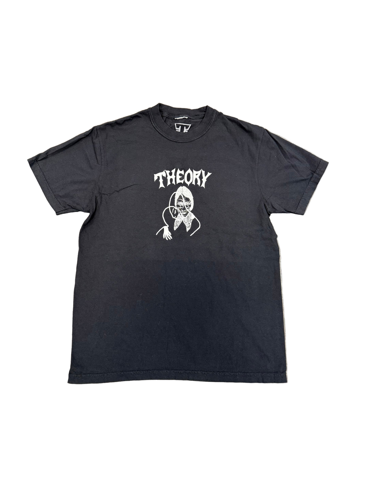 Theory Spirit graphic T-shirt by Alex Florek (Black)