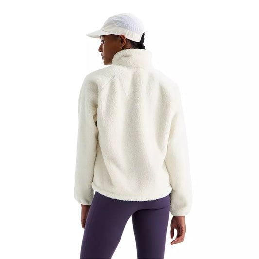 The North Face Women's Osito Evolve 1/2 Zip jacket - White Dune