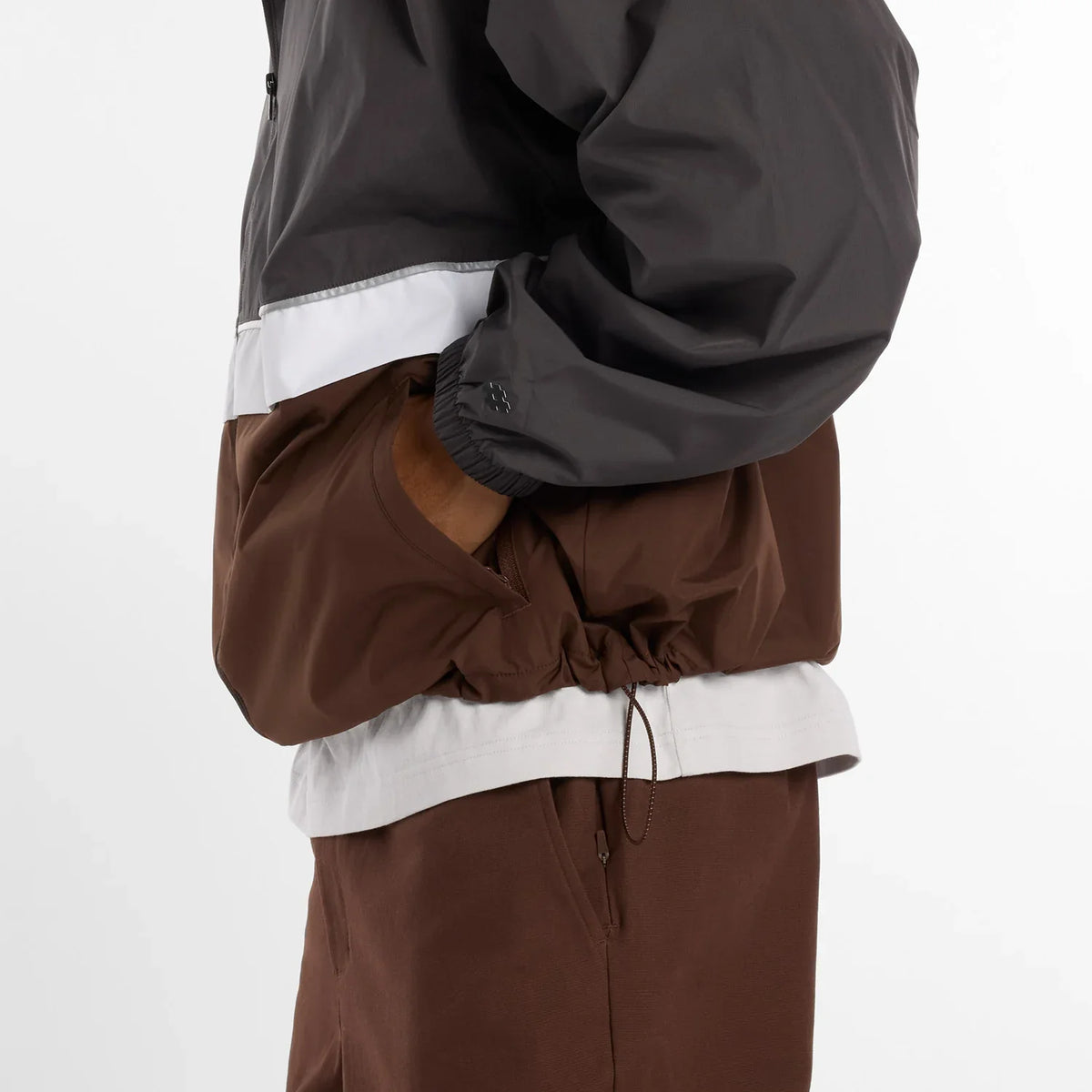 New Balance Numeric Archive Jacket (Black/White/Brown)