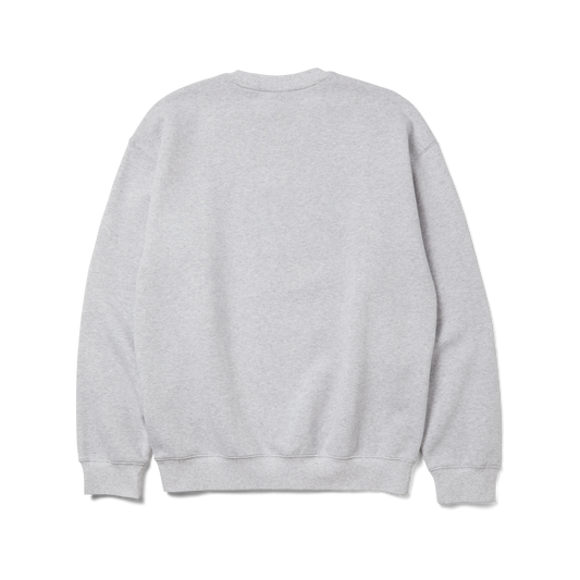 HUF x Spitfire Union Crewneck (Heather Grey)