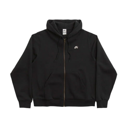 Nike SB Full Zip Skate Hoodie Black