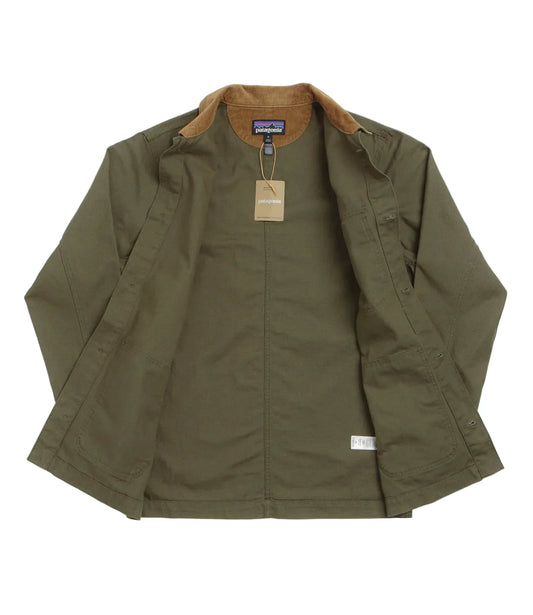 Men's Point Reyes Canvas Jacket Canopy Green