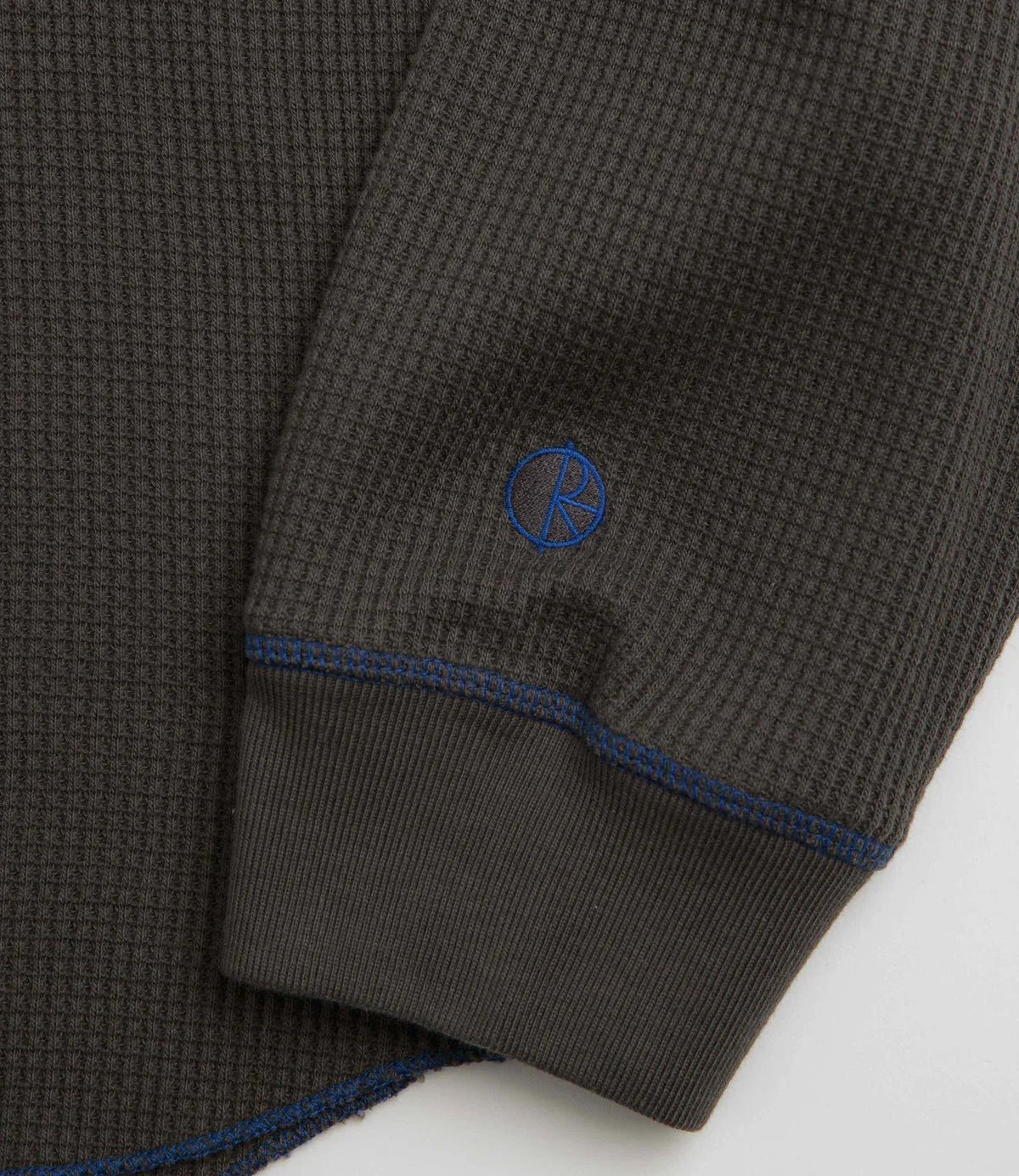 Polar Dylan Long Sleeve T-Shirt (Dirty Black/Blue)