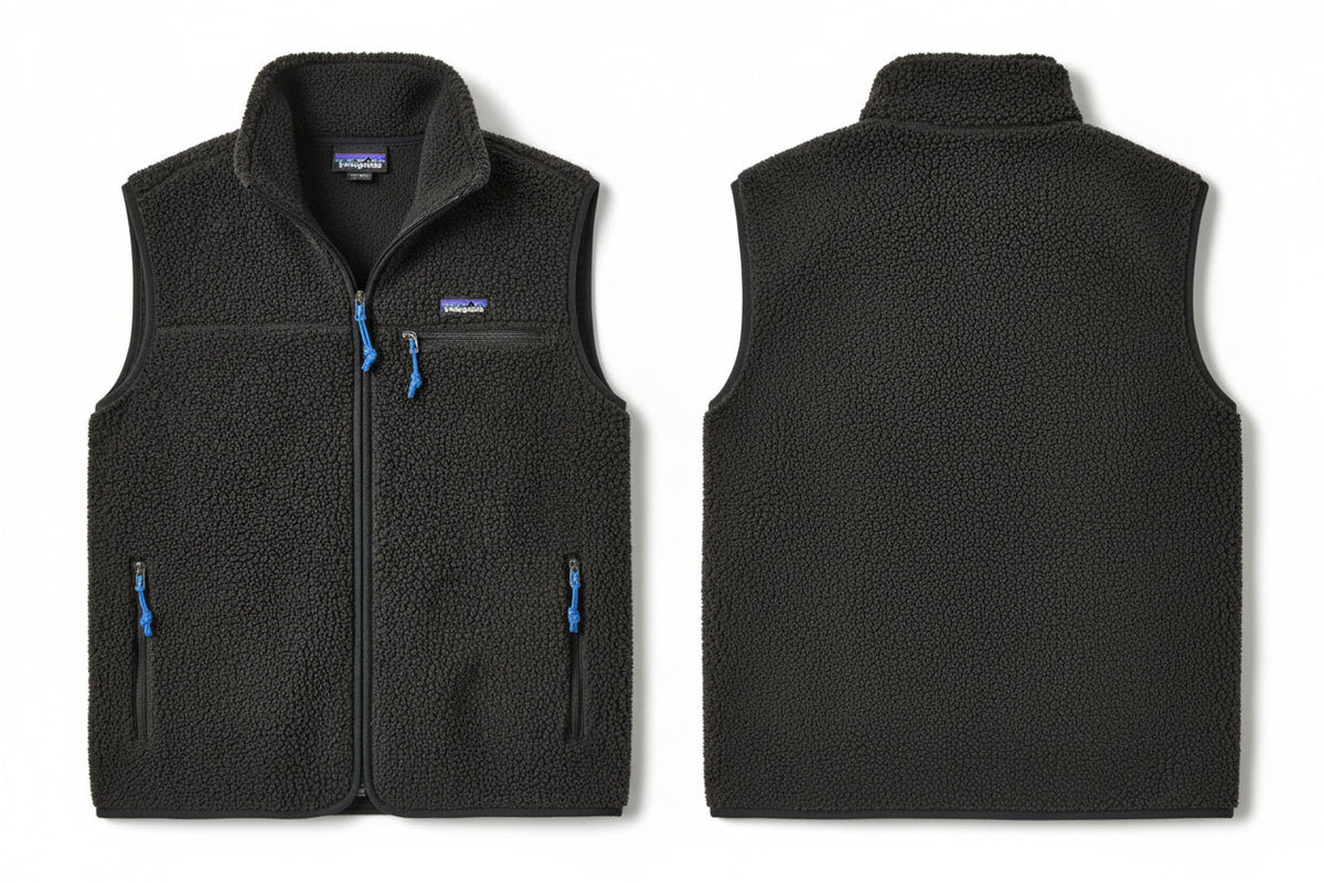 Patagonia Mens Retro Pile Vest Black