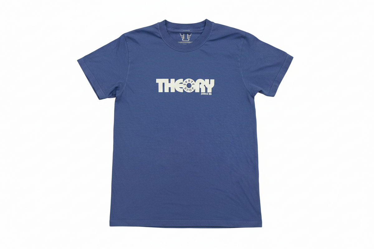 Theory Skateshop '98 Donut T-Shirt Blue/White
