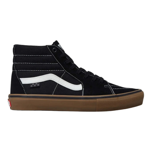 Vans Skate Sk8-Hi (Black/Gum/White)