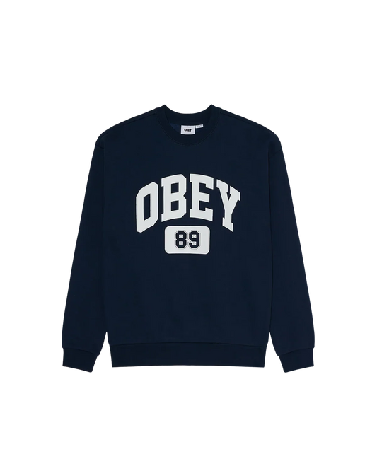 OBEY Academy Crewneck (Pageant Blue)