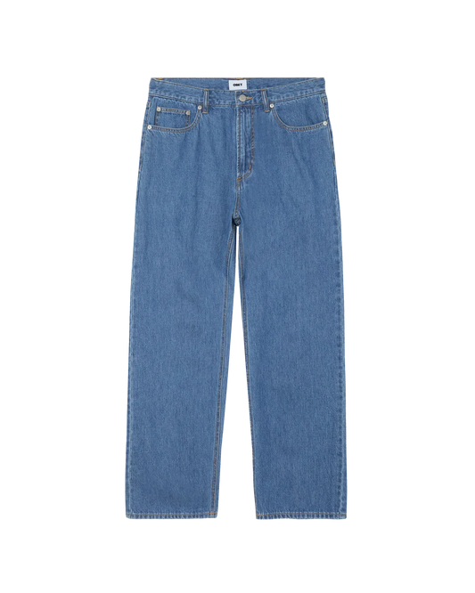 OBEY Emerson Denim - Salty Blue Stone Wash