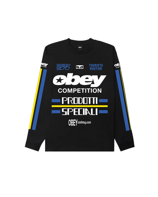 OBEY Competition Classic Long Sleeve T-Shirt (Black)