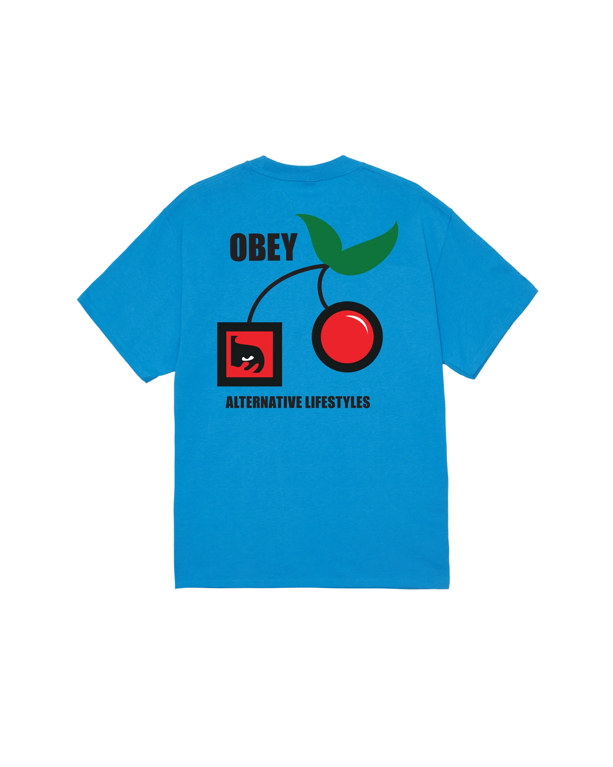 Obey Alternative Lifestyles T-Shirt - Azure Blue