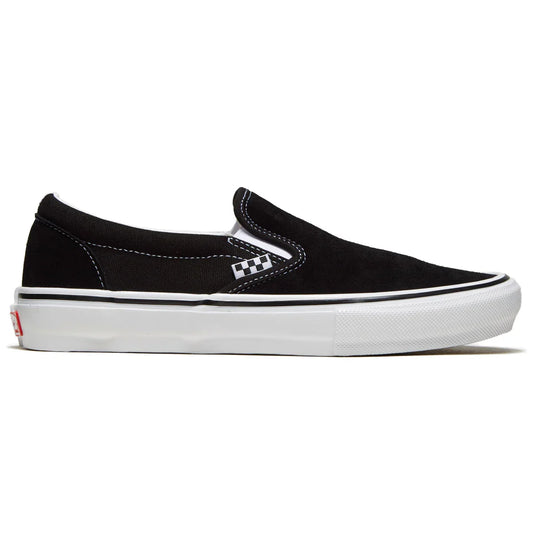 Vans Skate Classic Slip On (Black/White)