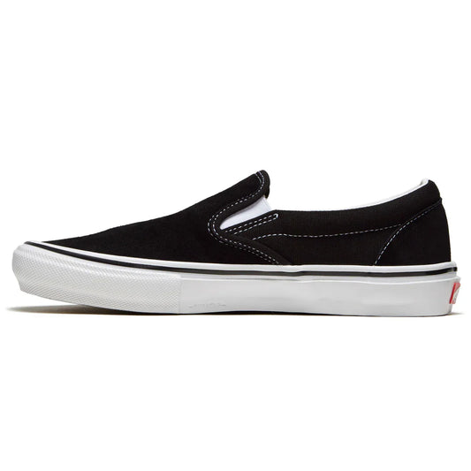 Vans Skate Classic Slip On (Black/White)