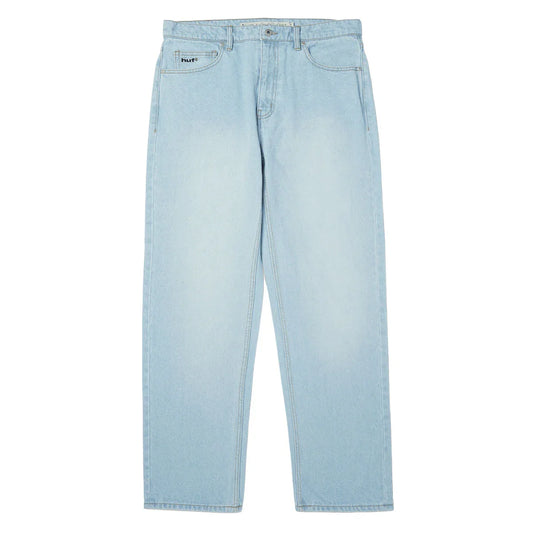 Huf Basic Ass Jeans Washed Light Blue