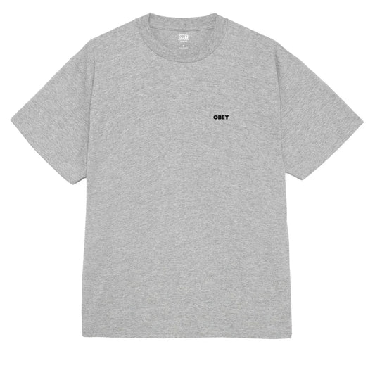 Obey The Medium Is The Message T-Shirt (Grey)