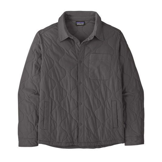 Patagonia Men's Daily Quilted Shirt Jacket (Forge Grey)