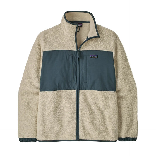 Patagonia Men's Retro Pile Fleece Patch Jacket (Pelican)