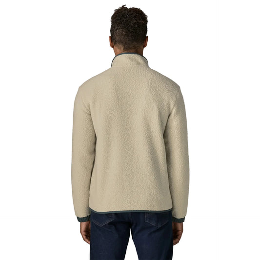 Patagonia Men's Retro Pile Fleece Patch Jacket (Pelican)