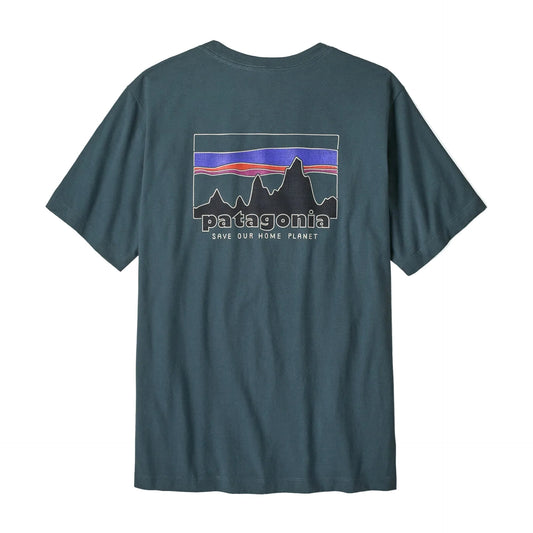Patagonia Men's '73 Skyline T-Shirt (Summit Blue)