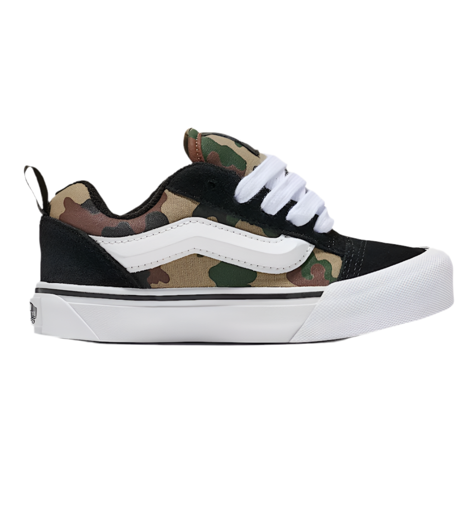 Vans Kids Knu Skool (Camo Black/Green)