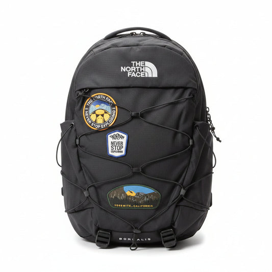The North Face Borealis Patch Backpack TNF Black
