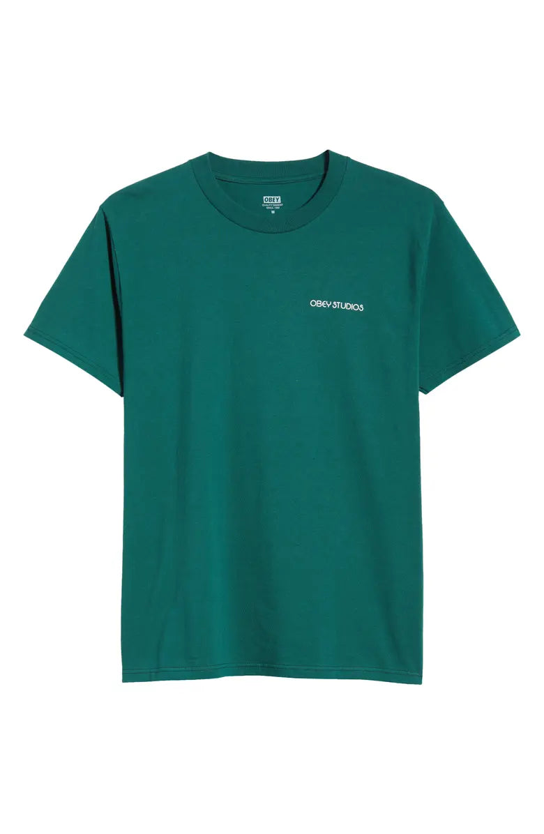 Obey Beauty Through Diversity Tee Rainforest Green