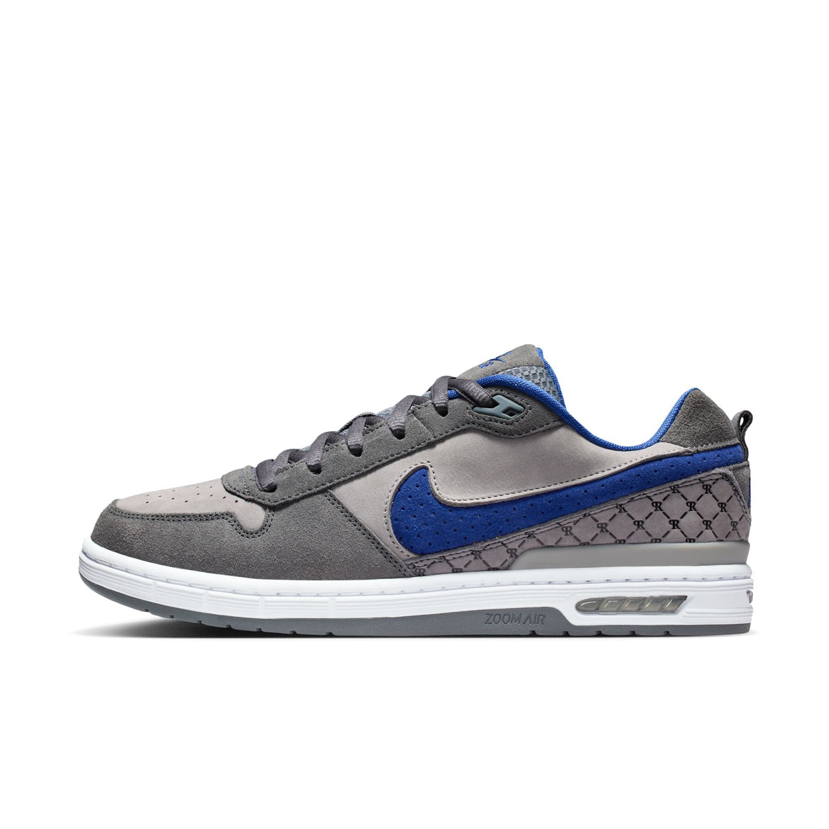 Nike SB Paul Rodriguez Zoom Air Low (Flint Grey/Deep Royal Blue)