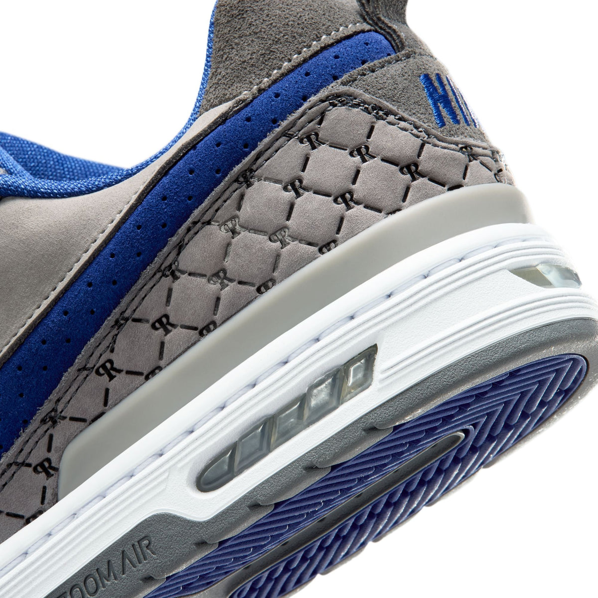Nike SB Paul Rodriguez Zoom Air Low (Flint Grey/Deep Royal Blue)