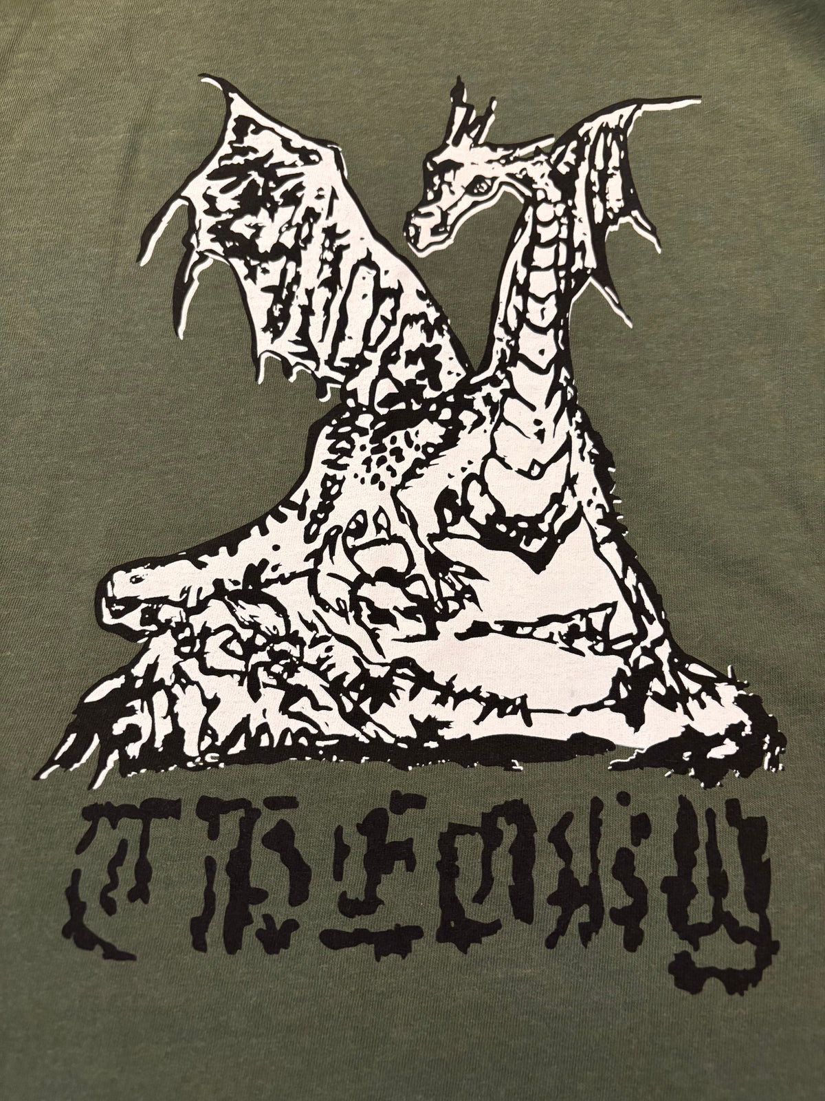 Theory T- Shirt Dragon Olive