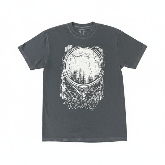 Theory T- Shirt Orbital Dark Grey