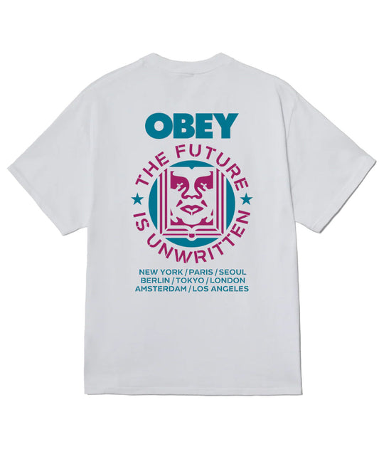 OBEY Future Unwritten Classic T-Shirt - White
