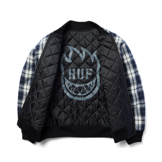 HUF x Spitfire Reversible Plaid Jacket