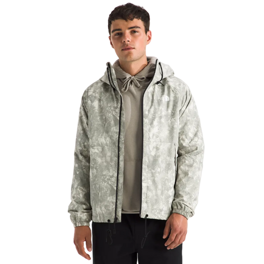 The North Face Men's Antora Rain Hoodie (Stone Slab chalk Texture Print)