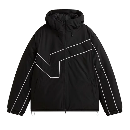 Vans 90's Big Block Hooded Puffer Jacket (Black)