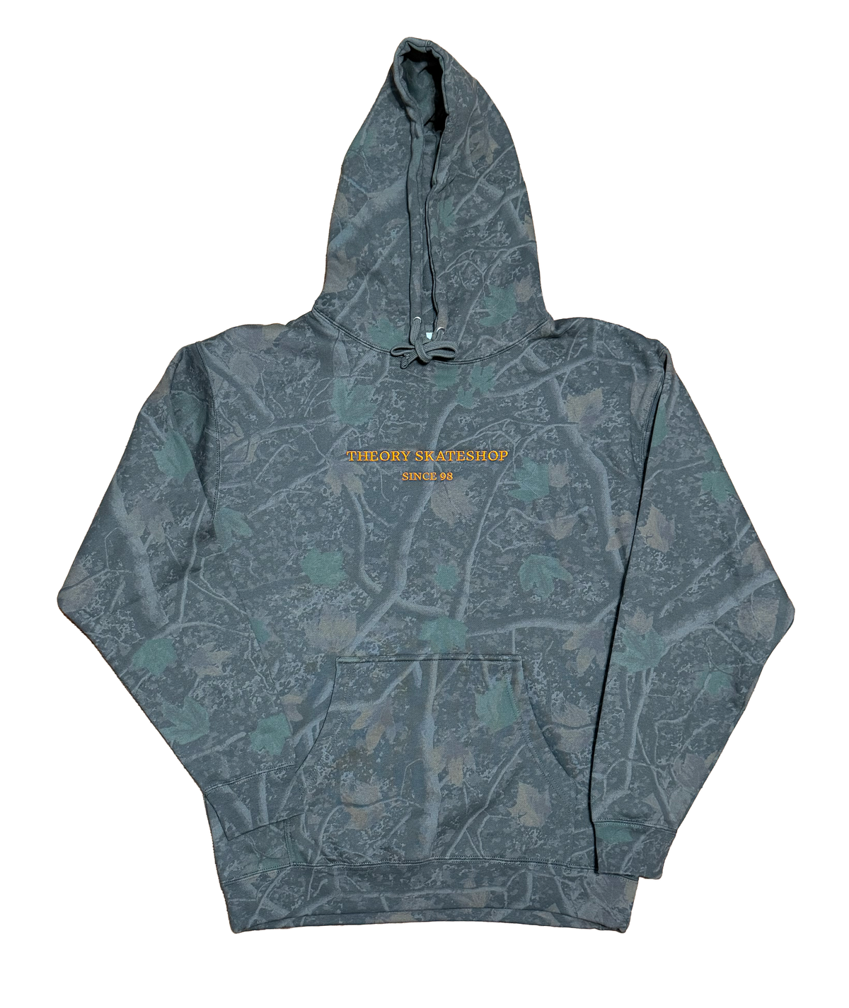 Theory Since 98 Hoodie Darkwood Tree Camo/Orange